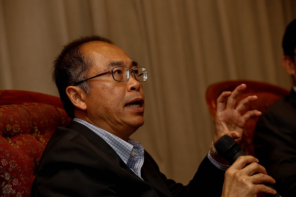 Invest Penang Executive Director Datuk Seri Lee Kah Choon speaks to the press after the launch of the 2019 Penang Global Business Service Conference at Equatorial Hotel in Bayan Lepas August 22, 2019. u00e2u20acu201d Picture by Sayuti Zainudin