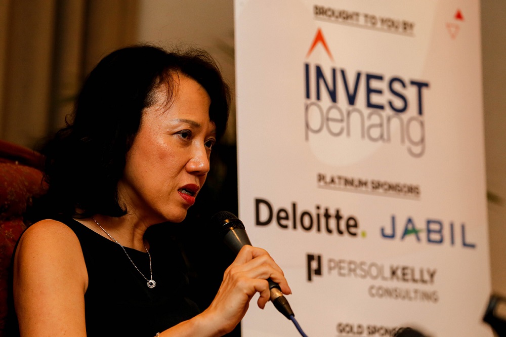 Chief executive officer of Invest Penang Datuk Loo Lee Lian speaks to the press after the launch of the 2019 Penang Global Business Service Conference at Equatorial Hotel in Bayan Lepas August 22, 2019. u00e2u20acu201d Picture by Sayuti Zainudin