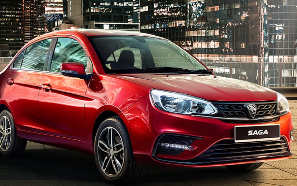 The stylish look of the 2019 Saga model. — Screen capture via Proton.com