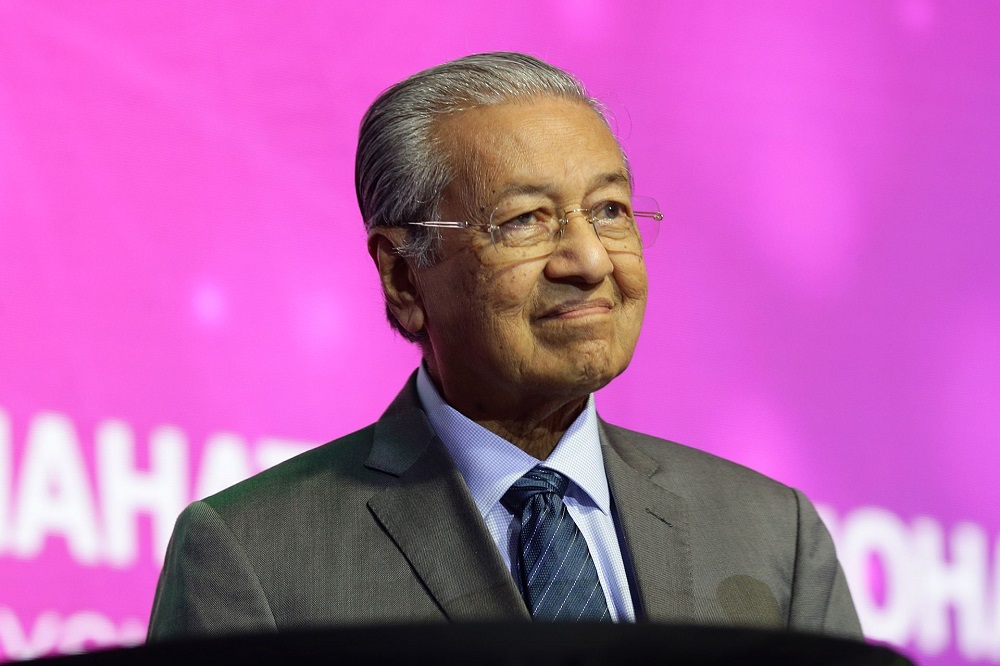 Prime Minister Tun Dr Mahathir Mohamad speaks during the World Tourism Conference 2019 in Kuala Lumpur August 26, 2019. u00e2u20acu201d Picture by Ahmad Zamzahuri