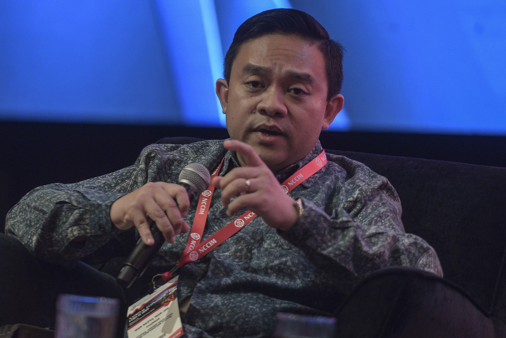 National Higher Education Fund Corporation (PTPTN) chairman Wan Saiful Wan Jan speaks during the National Economic Forum 2019 at Kuala Lumpur Convention Centre in Kuala Lumpur August 29, 2019. u00e2u20acu201d Picture by Shafwan Zaidon