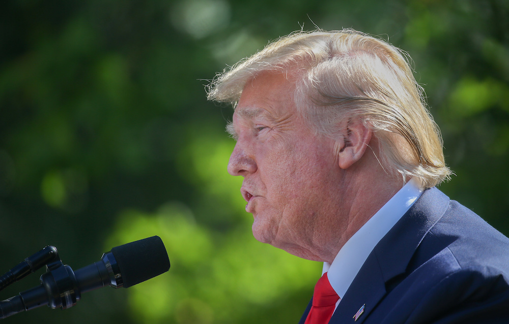 US President Donald Trump speaks at an event to officially launch the United States Space Command in the Rose Garden of the White House in Washington August 29, 2019. u00e2u20acu201d Reuters pic