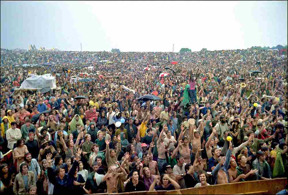 The original 1969 Woodstock festival, a celebration of peace, love and music, took place in upstate New York. u00e2u20acu201d AFP pic