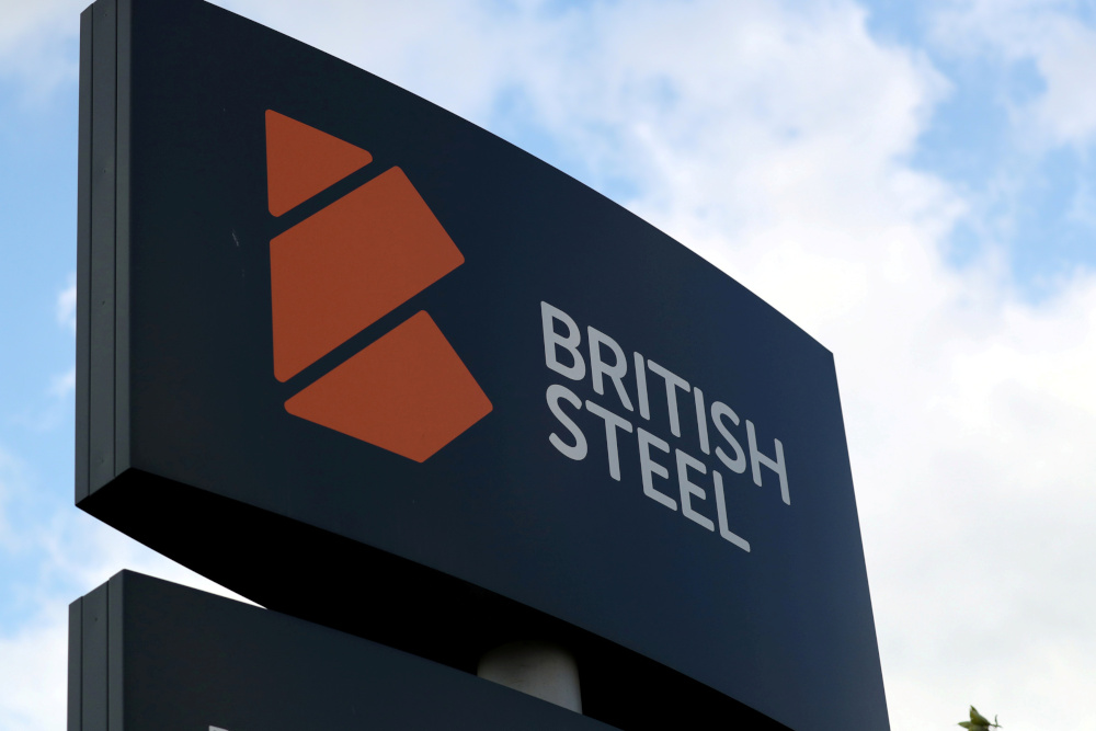 A British Steel works sign is seen in Scunthorpe, northern England, Britain, May 21, 2019. u00e2u20acu201d Reuters pic