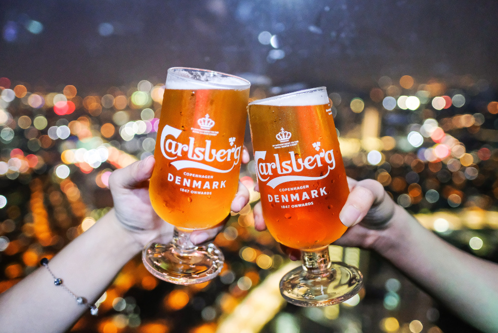 The new Carlsberg stem glass. — Picture courtesy of Carlsberg Malaysia