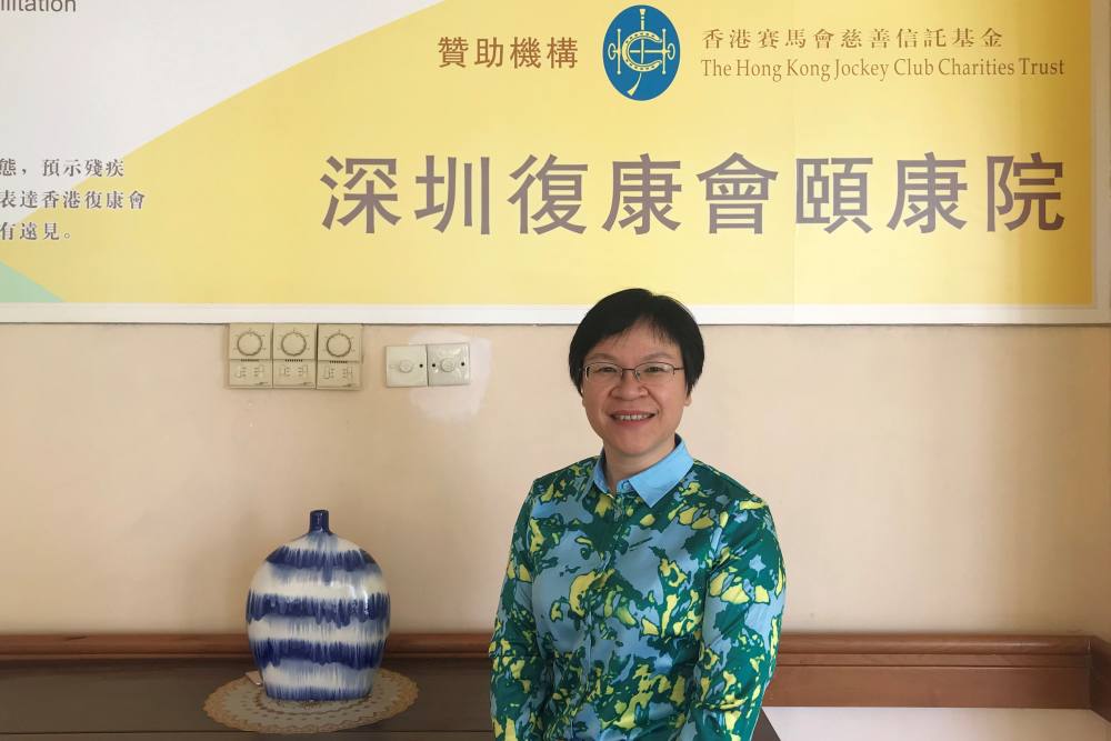 Jackie Mo, superintendent of Yee Hong Heights, at the Shenzhen senior care home managed by a Hong Kong charitable organisation, in Shenzhen, Guangdong province, China July 16, 2019. u00e2u20acu2022 Reuters pic