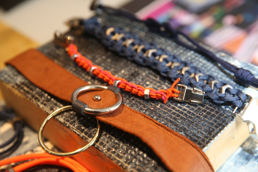 One of the finalist’s take on bracelets based off of forklift parts. — Picture by Choo Choy May