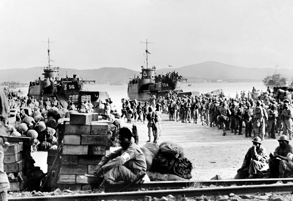 In this file photo taken in August 1944, Allied troops land in the southern French town of Saint-Tropez. u00e2u20acu201d OFF/AFP pic 