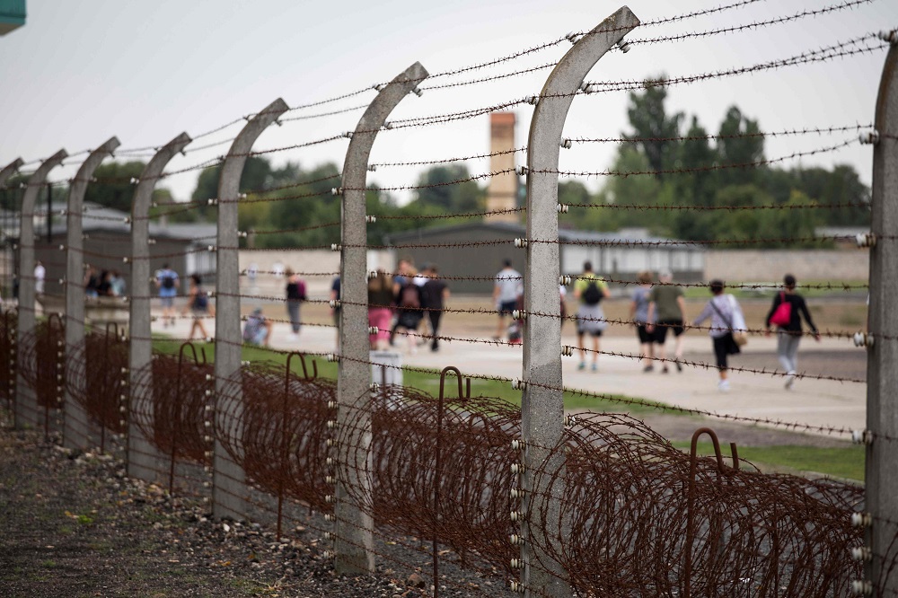 Visitors are seen at the former concentration camp Sachsenhausen in Oranienburg, eastern Germany August 7, 2019. u00e2u20acu201d AFP pic            