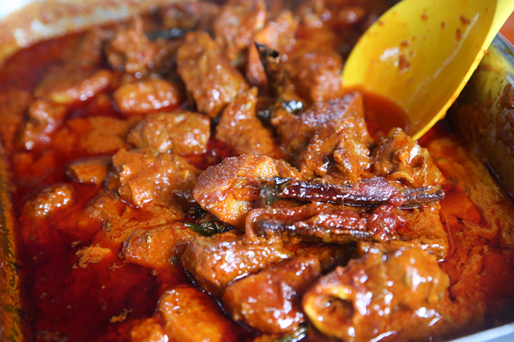Mutton curry is a popular pick with their customers