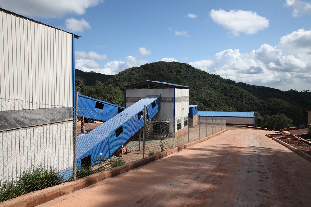 Dayu mining company’s gold processing plant near Masumbiri, Tonkolili district, Sierra Leone July 26, 2019. ― Thomson Reuters Foundation pic