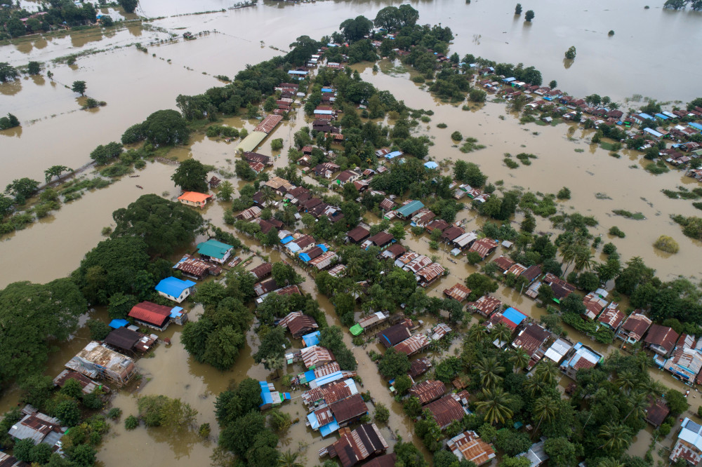 Myanmar floods force tens of thousands from homes | Malay Mail