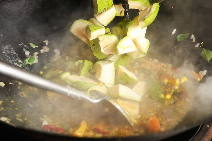 Only the freshest ingredients are used for the food served here.