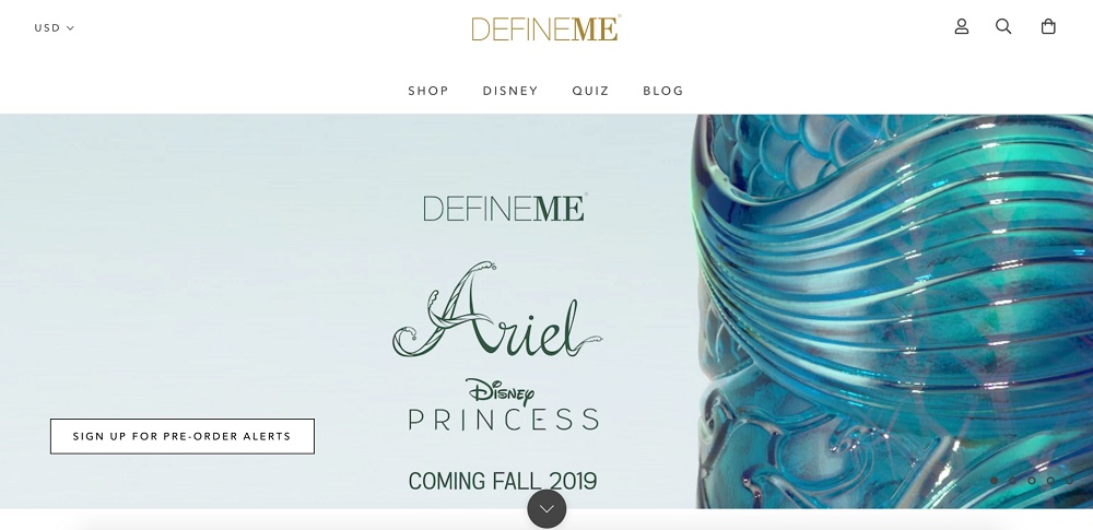 Disney has teamed with DefineMe to create a perfume inspired by the beloved childrenu00e2u20acu2122s film u00e2u20acu02dcThe Little Mermaid.u00e2u20acu2122 u00e2u20acu201d AFP pic       