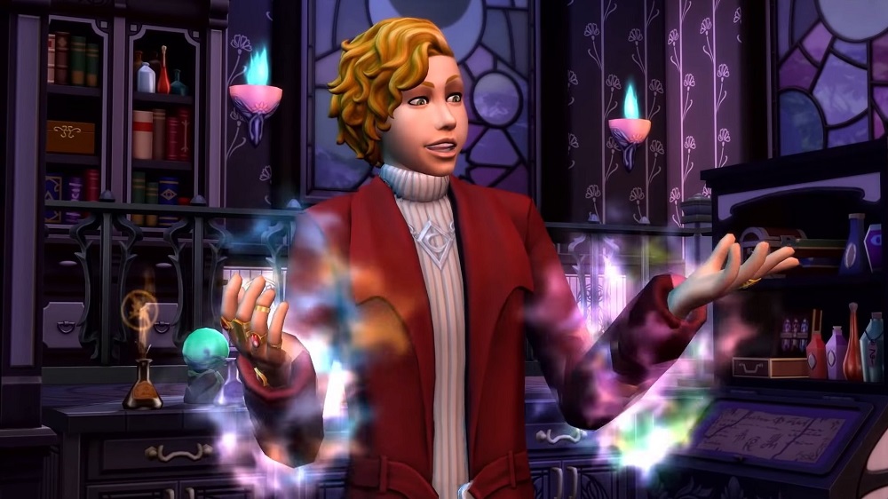 A screengrab from u00e2u20acu02dcThe Sims 4u00e2u20acu2122 expansion u00e2u20acu02dcRealm of Magicu00e2u20acu2122.