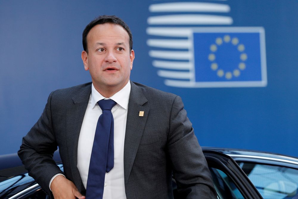 Irelandu00e2u20acu2122s Prime Minister (Taoiseach) Leo Varadkar arrives to take part in a European Union leaders summit, in Brussels, Belgium, July 2, 2019. u00e2u20acu201d Reuters pic