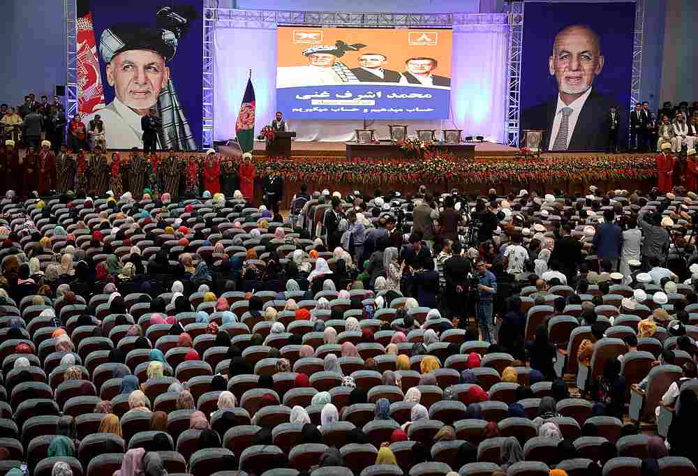 Supporters of Afghan presidential candidate Ashraf Ghani attend a rally during the first day of the presidential election campaign in Kabul, Afghanistan July 28, 2019. u00e2u20acu201d Reuters pic