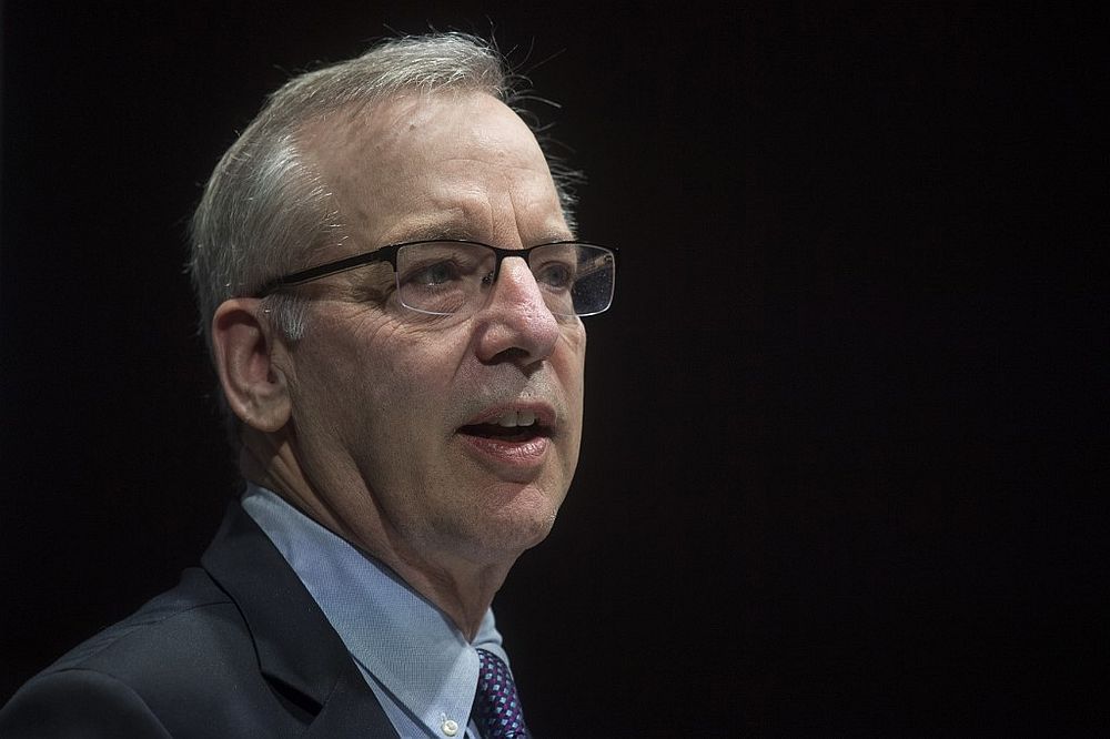 Bill Dudley, a former President of the Federal Reserve Bank of New York, speaks during an event in central London May 24, 2018. u00e2u20acu201d AFP pic