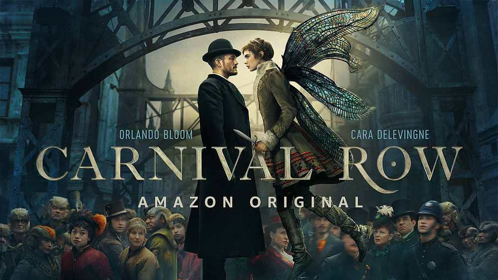 'Carnival Row' will star Cara Delevingne and Orlando Bloom. u00e2u20acu201d Courtesy of Amazon Prime Video via AFP