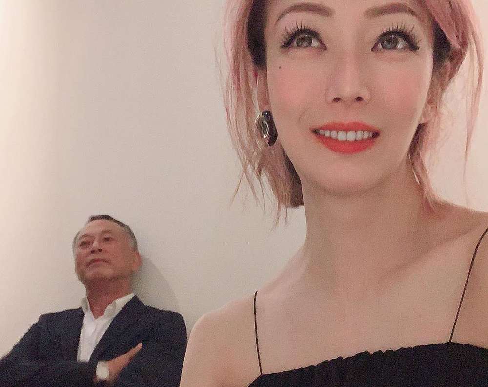 A selfie of Cheng with To in the background during Cheng's pre-47th birthday celebration. — Courtesy of Instagram/sammi_chengsauman