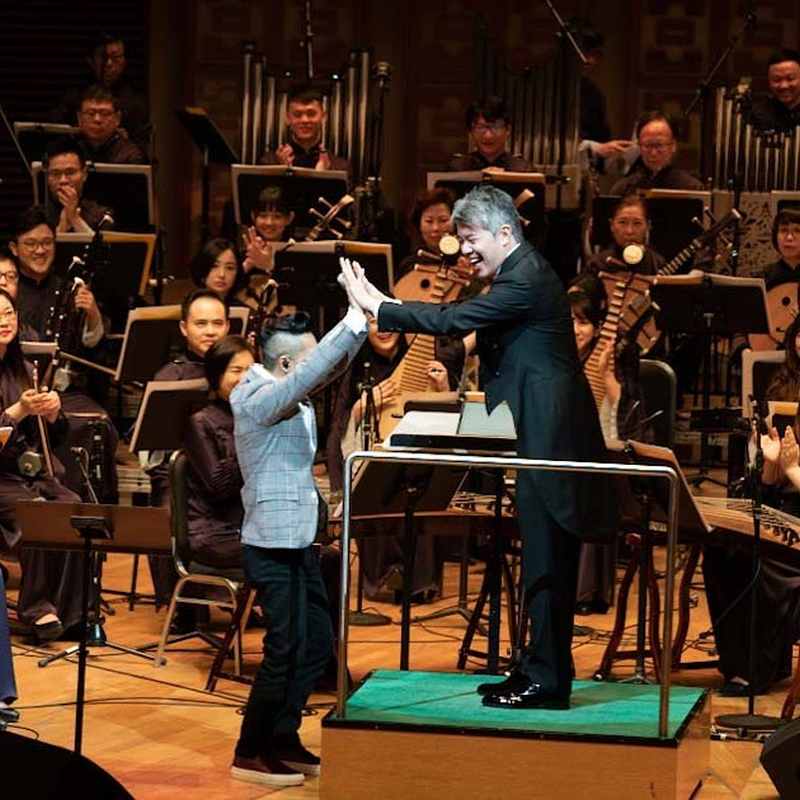 Chew Hee Chiat has been with the Hong Kong Chinese Orchestra for the past 18 years. ― Picture via Instagram/Hong Kong Chinese Orchestra