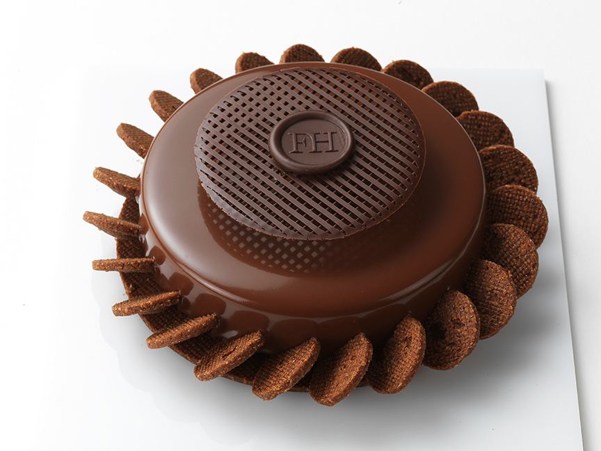 Frank Haasnoot's 'tart chocolat' u00e2u20acu201d Picture courtesy of Frank Haasnoot via AFP