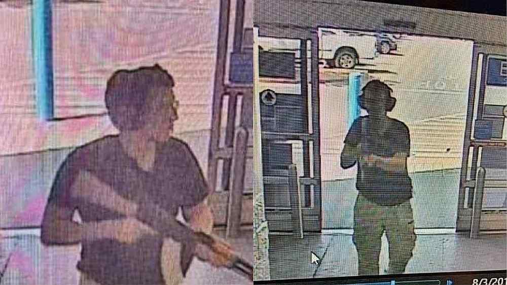 This CCTV image obtained by KTSM 9 news channel shows the gunman identified as Patrick Crusius, 21 years old, as he enters the Cielo Vista Walmart store in El Paso August 3, 2019. u00e2u20acu201d AFP pic
