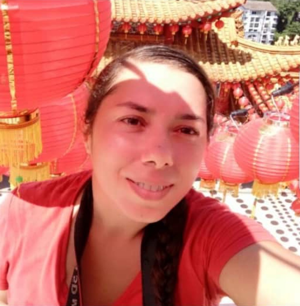 Alexandra Radu was taken into police custody while covering the blockade and logging issue involving Orang Asli in Gerik. u00e2u20acu201d Picture courtesy of PEKA