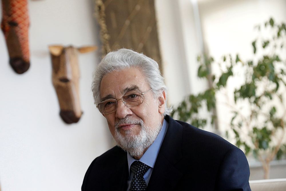 Opera singer Placido Domingo sits during an event at the Manhattan School of Music in New York, US May 11, 2018. u00e2u20acu201d Reuters pic