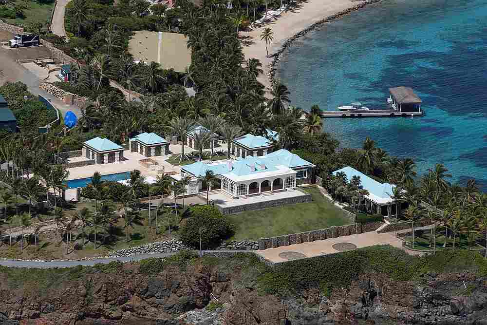 Facilities at Little St James Island, one of the properties of financier Jeffrey Epstein, are seen in an aerial view, near Charlotte Amalie, St Thomas, US Virgin Islands July 21, 2019. u00e2u20acu201d Reuters pic