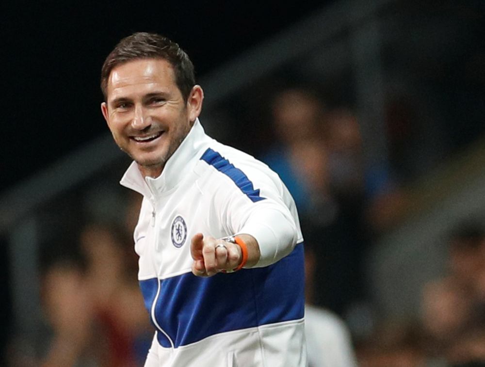 Chelsea manager Frank Lampard reacts during the match against Liverpool in Istanbul August 14, 2019. u00e2u20acu2022 Reuters pic
