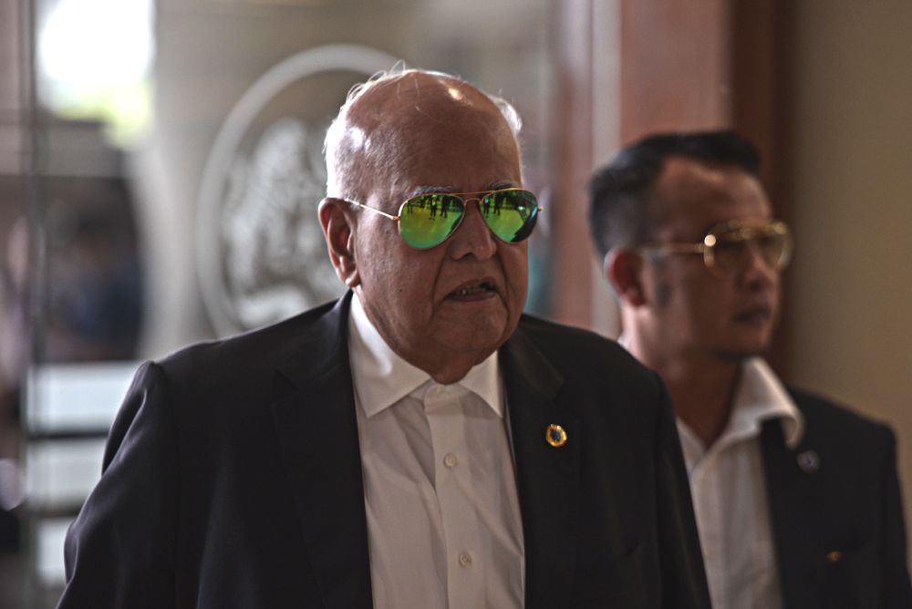 Datuk Seri Gopal Sri Ram arrives at the Kuala Lumpur High Court in Kuala Lumpur August 28, 2019. u00e2u20acu201d Picture by Shafwan Zaidon