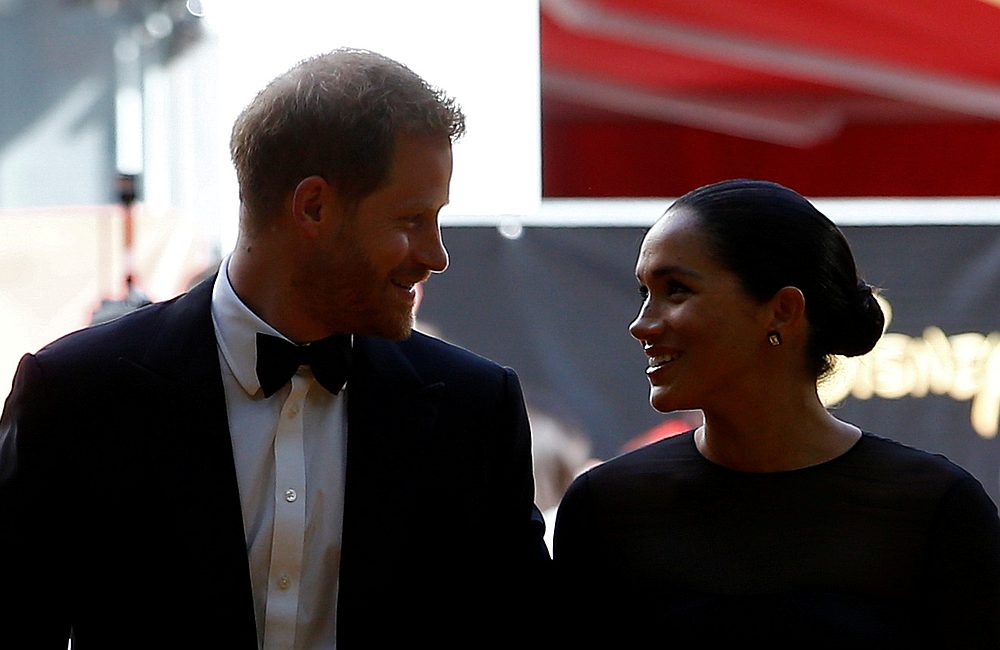Britain's Prince Harry and Meghan, Duchess of Sussex attend the European premiere of 'The Lion King' in London July 14, 2019. u00e2u20acu201d Reuters pic