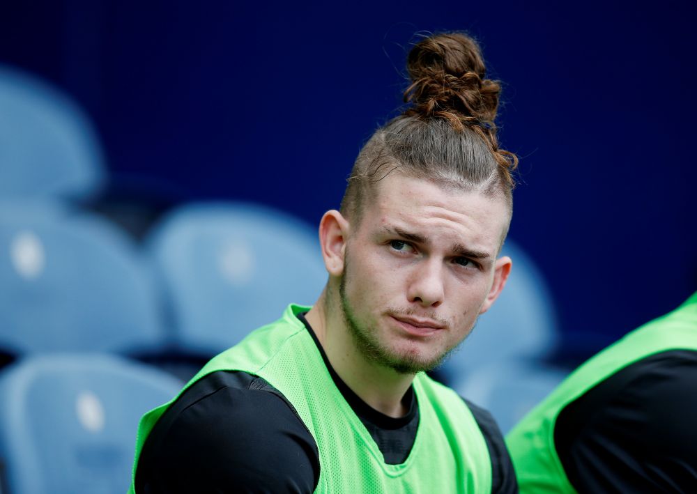 Liverpool's Harvey Elliott on the bench for the Liverpool v Napoli friendly. u00e2u20acu201d Reuters pic