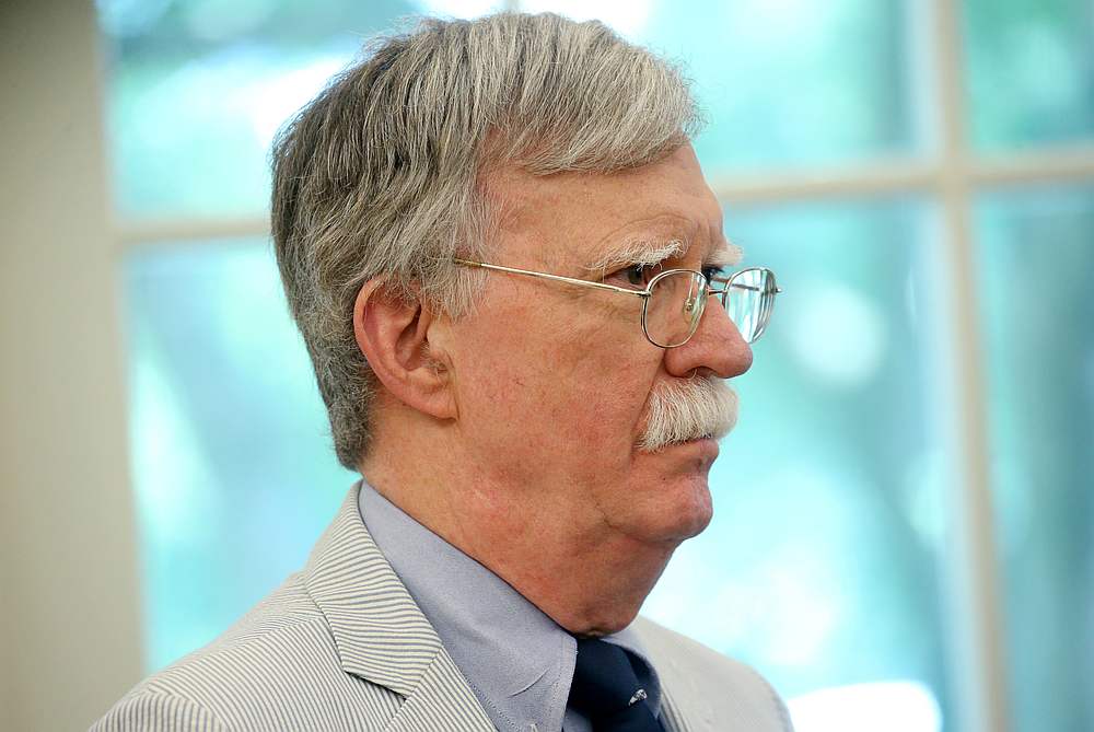 US national security adviser John Bolton in the Oval Office of the White House in Washington July 19, 2019. u00e2u20acu201d Reuters pic
