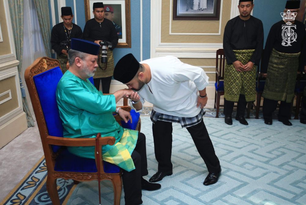 Johoru00e2u20acu2122s Sultan Ibrahim Iskandar has appointed Crown Prince Tunku Ismail Ibrahim as his regent, August 11, 2019. u00e2u20acu201d Picture courtesy of Twitter/HRH Crown Prince of Johor