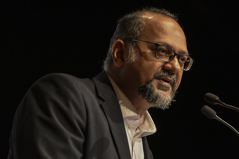 Minister of Communication and Multimedia Gobind Singh Deo speaks during the launch of Level Up KL 2019 in Kuala Lumpur August 9, 2019. u00e2u20acu2022 Picture by Miera Zulyana