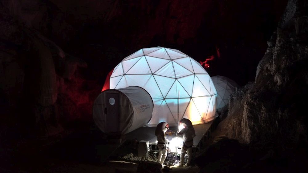 Astroland Agency and TripAdvisor are launching an experience reproducing the conditions of life on Mars. u00e2u20acu201d AFP pic