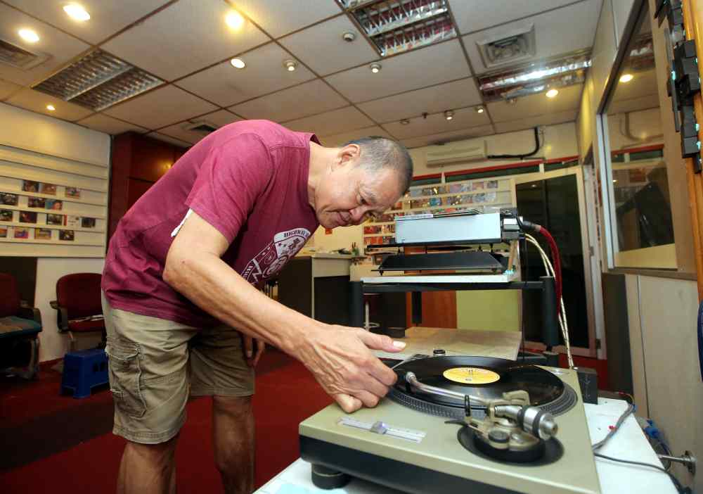 Yeoh's shop carries mostly English and Chinese titles, but he also has a small selection of Malay titles.