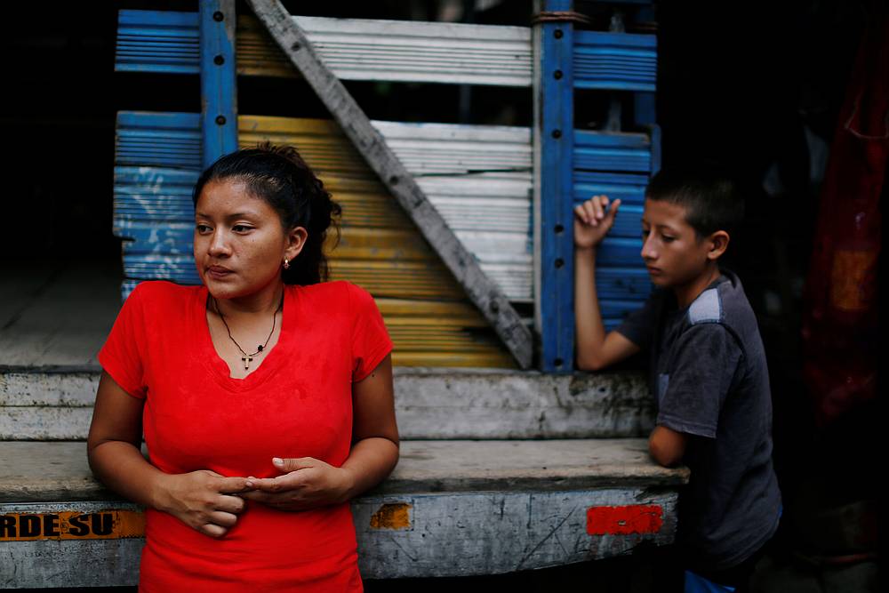 Norma Mendez, wife of Salvadoran migrant Marvin Antonio Gonzalez, who recently died in a border detention centre in New Mexico, is pictured at her home in Verapaz, El Salvador August 2, 2019. u00e2u20acu201d Reuters pic