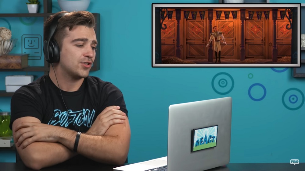 A screengrab from YouTube channel Reactu00e2u20acu2122s new clip that challenges you to spot mistakes in Disney movies.