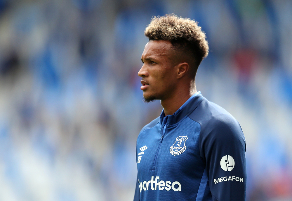 Evertonu00e2u20acu2122s Jean-Philippe Gbamin during the warm up before the Premier League match against Watford at Goodison Park, Liverpool August 17, 2019. u00e2u20acu201d Reuters pic