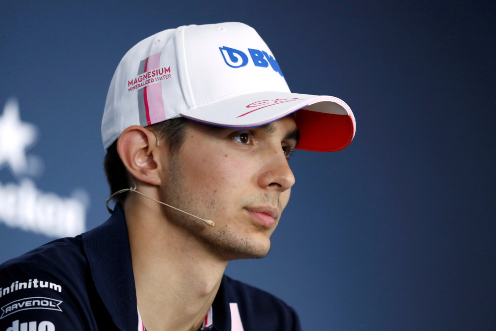 Force Indiau00e2u20acu2122s Esteban Ocon during the Hungarian Grand Prix press conference at Hungaroring, Budapest July 26, 2018. u00e2u20acu201d Reuters pic