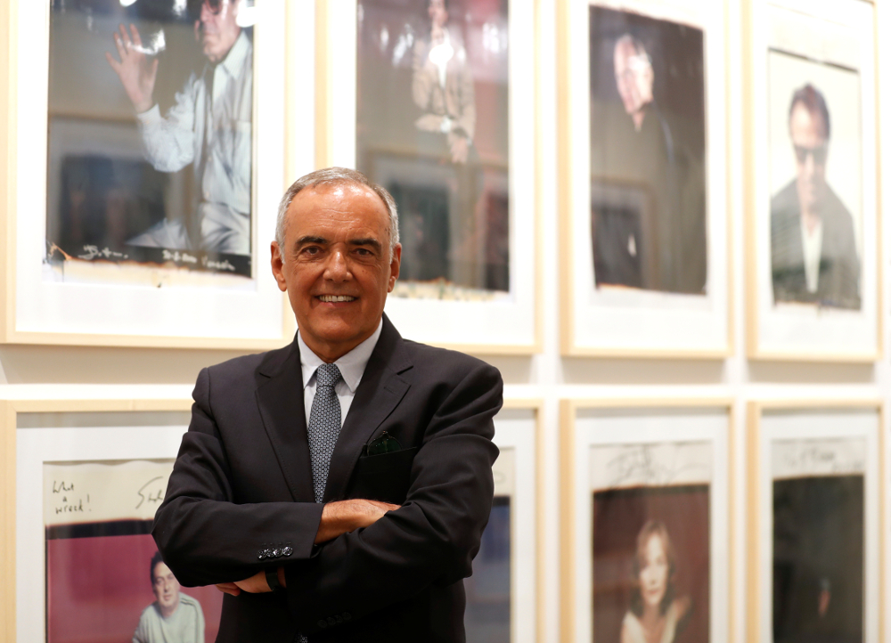 Director of the Venice Film Festival, Alberto Barbera, poses in front of an exhibition on the history of Venice Film Festival at Hotel des Bains, at the 76th Venice Film Festival in Venice August 27, 2019. u00e2u20acu201d Reuters pic