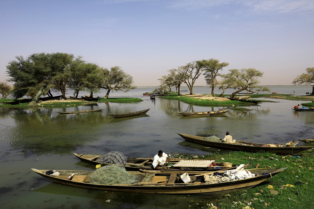 Sudanese fishermen check their boats and nets before they row through the waters of Nile River near Jebel Aulia, Sudan May 3, 2019. u00e2u20acu201d Reuters pic  