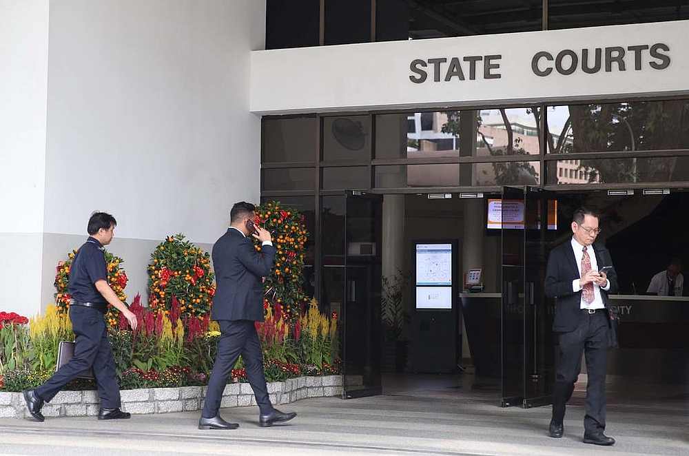 A 23-year-old man who threatened to leak nude photos and compromising videos of his ex-girlfriend, then molested her, was sentenced to 11 months in jail and three strokes of the cane in Singapore August 8, 2019. u00e2u20acu201d TODAY pic