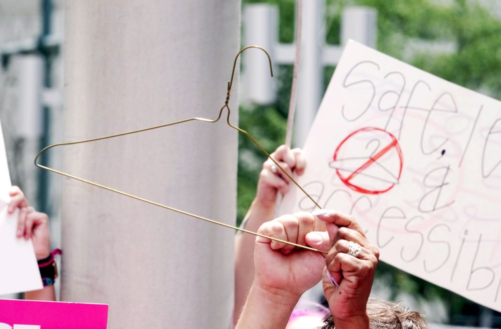 Pro-choice activists assemble in downtown Memphis during a u00e2u20acu02dcStop Abortion Bans Day of Actionu00e2u20acu2122 rally hosted by the Tennessee chapter of Planned Parenthood in Tennessee May 21, 2019. u00e2u20acu201d Reuters pic