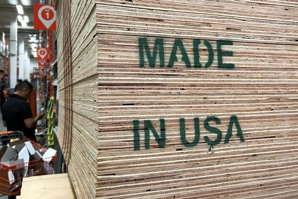 US-made plywood is shown for sale in Los Angeles, California, US, April 26, 2017. u00e2u20acu201d Reuters pic