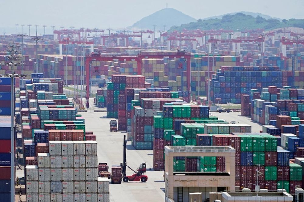 Containers are seen at the Yangshan Deep Water Port in Shanghai, China August 6, 2019. u00e2u20acu201d Reuters pic