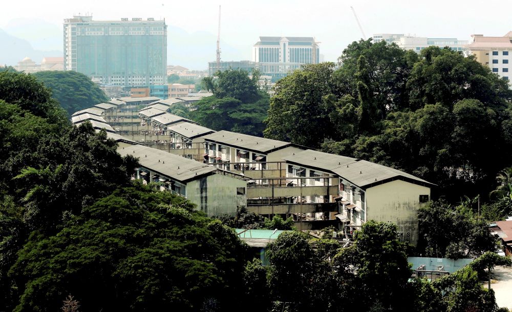 The romantic beauty of Ipoh's oldest housing estate in Waller Court. u00e2u20acu201d Picture by Farhan Najib